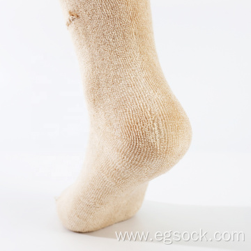 thick thermal warm organic cotton socks for women